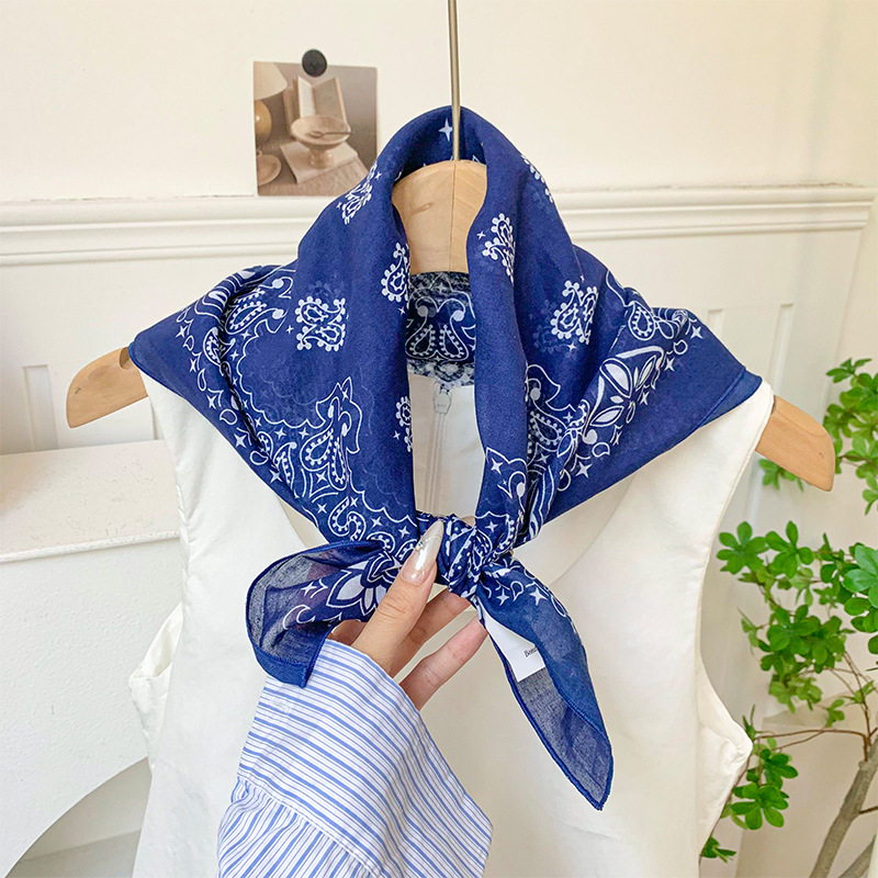 70*70 algodón suave y lino agradable para la piel transpirable 100% algodón protector del cuello bufanda cuadrada pañuelo todo fósforo nuevo bufanda bufanda de seda mujer