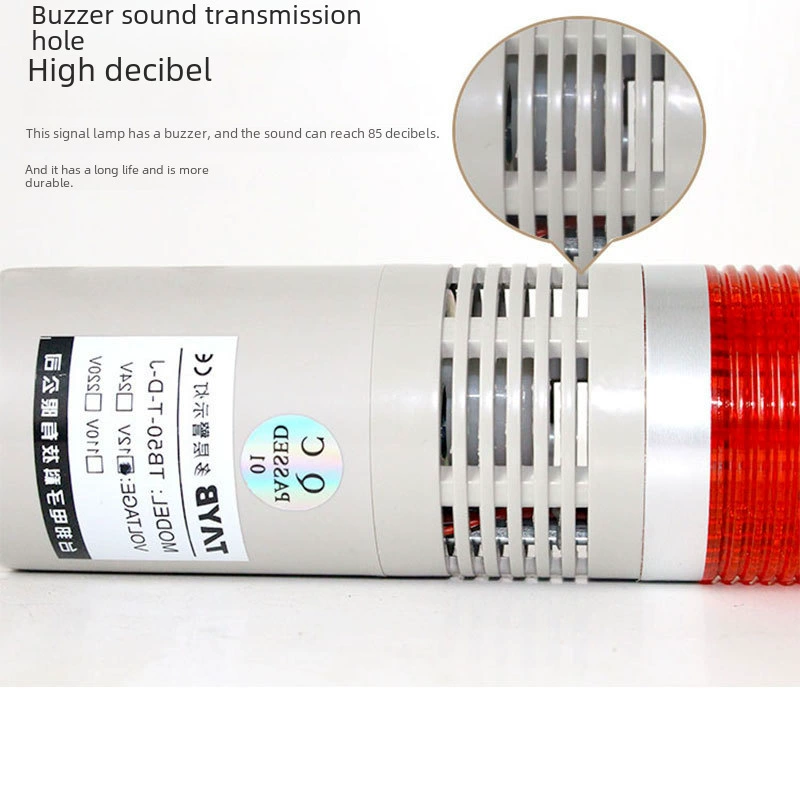 Тайбон Warning light LED one-section lamp TB50-1W-D-J Shining buzzer Alarm light machine tool