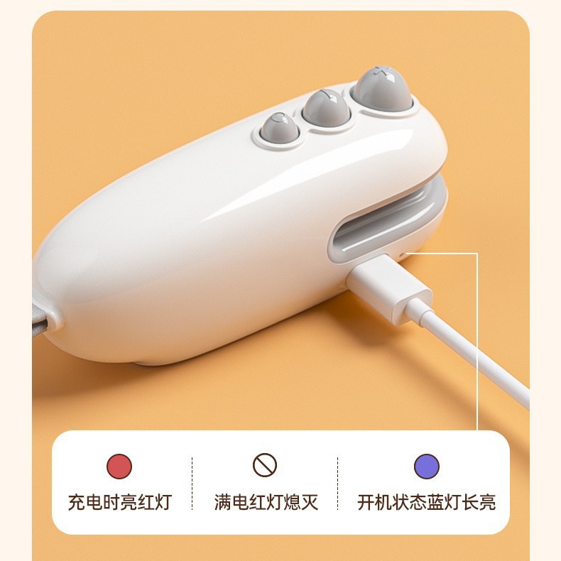 Pequeña máquina de sellado portátil de sellado doméstico bocadillos magnéticos bolsa de plástico de sellado clips mini fabricante de clips de sellado