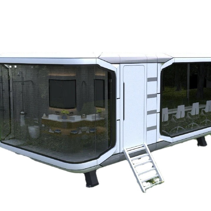 Cápsula espacial Hotel Cápsula espacial B & B Cápsula espacial Casa móvil Camping Apple Warehouse Cápsula espacial Proyecto de turismo cultural