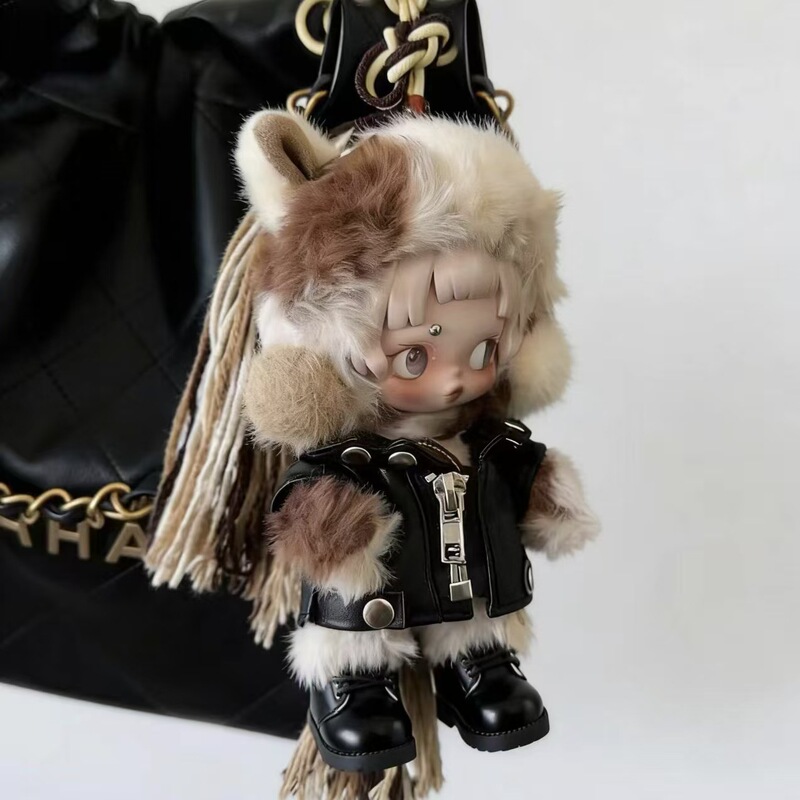 (Clothing Only) Sp Year of the Horse Limited Edition Full-Throttle Thousand Horse Black Cool Leather Suit Replacement Outfit