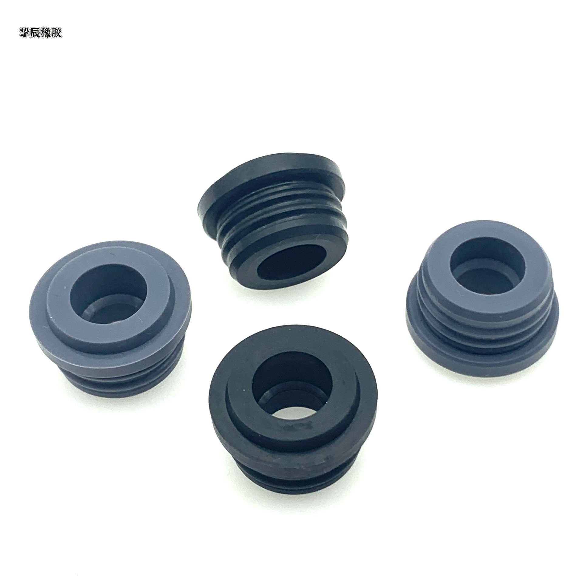 耐高温 防撞 螺纹塞  密封防水堵头 硅胶橡胶塞