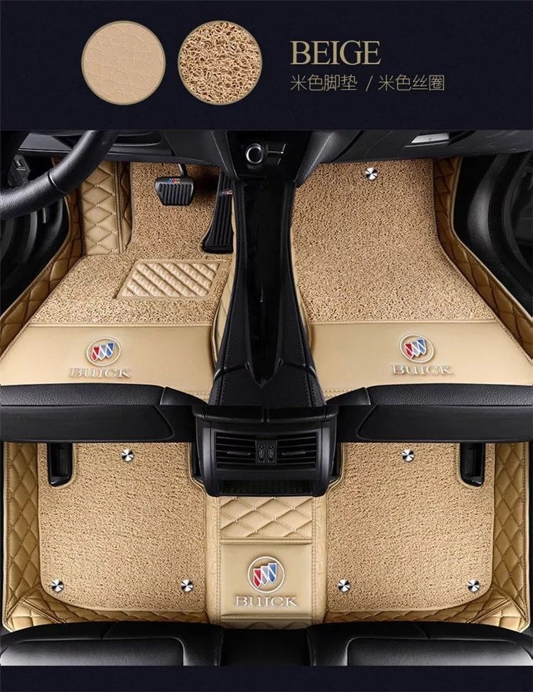 Suitable for Buick Excelle, Buick Excelle GT, Buick Envision, Buick LaCrosse, Buick Verano, Buick GL8 full-coverage car floor mats