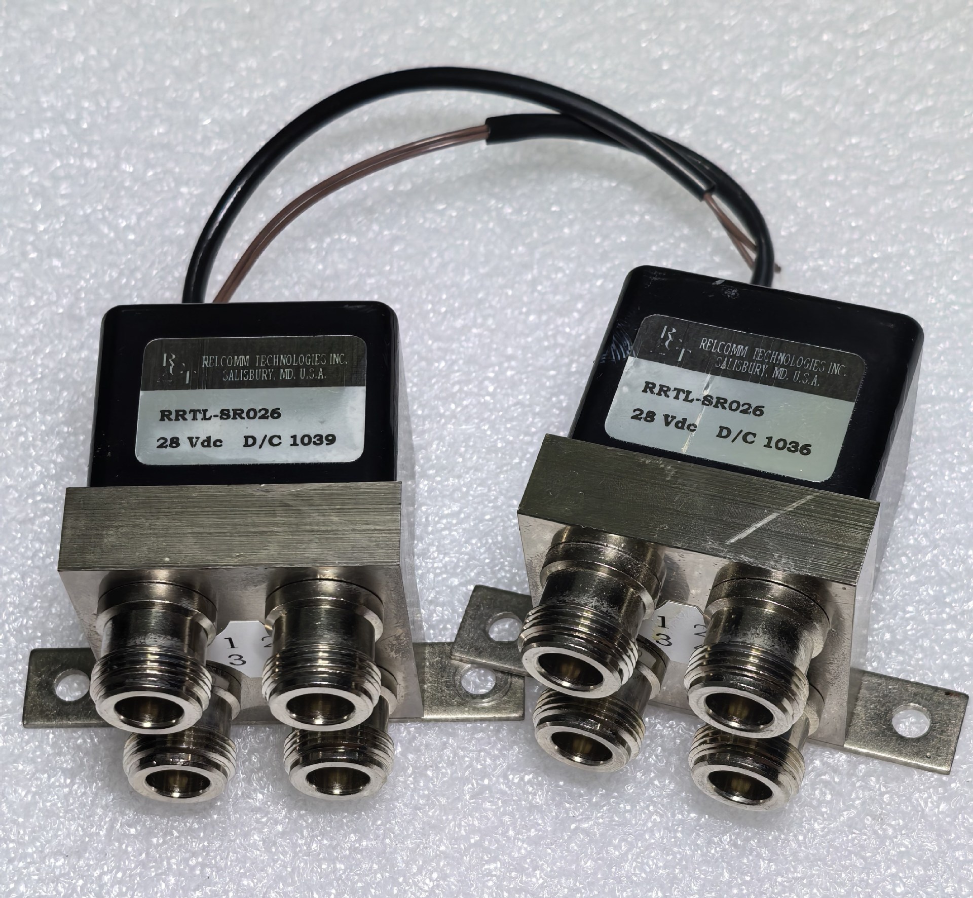 R RRTL-SR026 RRTL-CN1A3 N头射频继电器 RF射频开关 传输开关