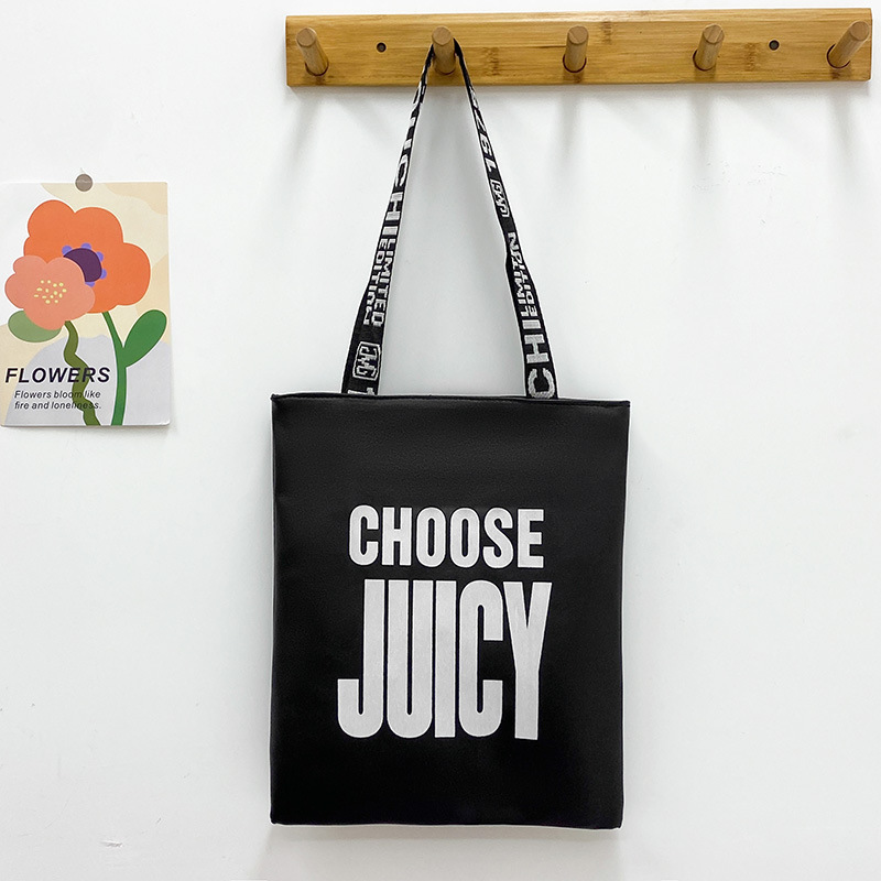 2024 New Cross-Border Bags for Women, Niche Fashion Printed Shopping Bags, Shoulder Crossbody Handbags, Student Tutoring Bags