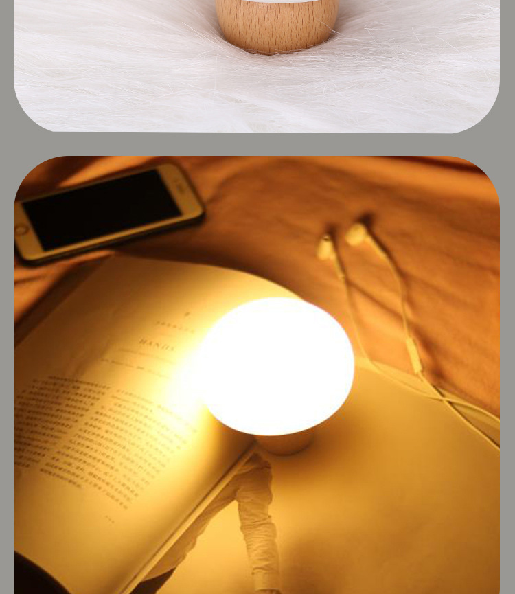创意礼品led硅胶小夜灯智能家居定时床头喂奶台灯原