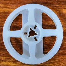 厂家直销5寸*10白色(D130*10mm)灯条灯带塑胶塑料环保美边线卷盘