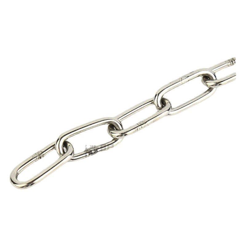 Оптовая продажа от производителя: цепи из нержавеющей стали 304, длинные и короткие звенья, цепи для подъема, цепи для ограждений, цепи для люстр, декоративные разделительные стальные цепи