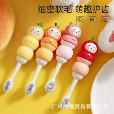 Manufactor Direct selling wholesale new pattern Cartoon children toothbrush Super Soft Gums children senior toothbrush quality goods