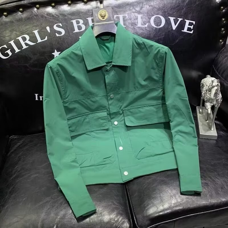 2024 Spring and Autumn Tui Handsome Jacket Men's Ins High Street Tide Brand Hong Kong Style Japanese Style Harajuku Style Korean Style Fashionable Loose Jacket