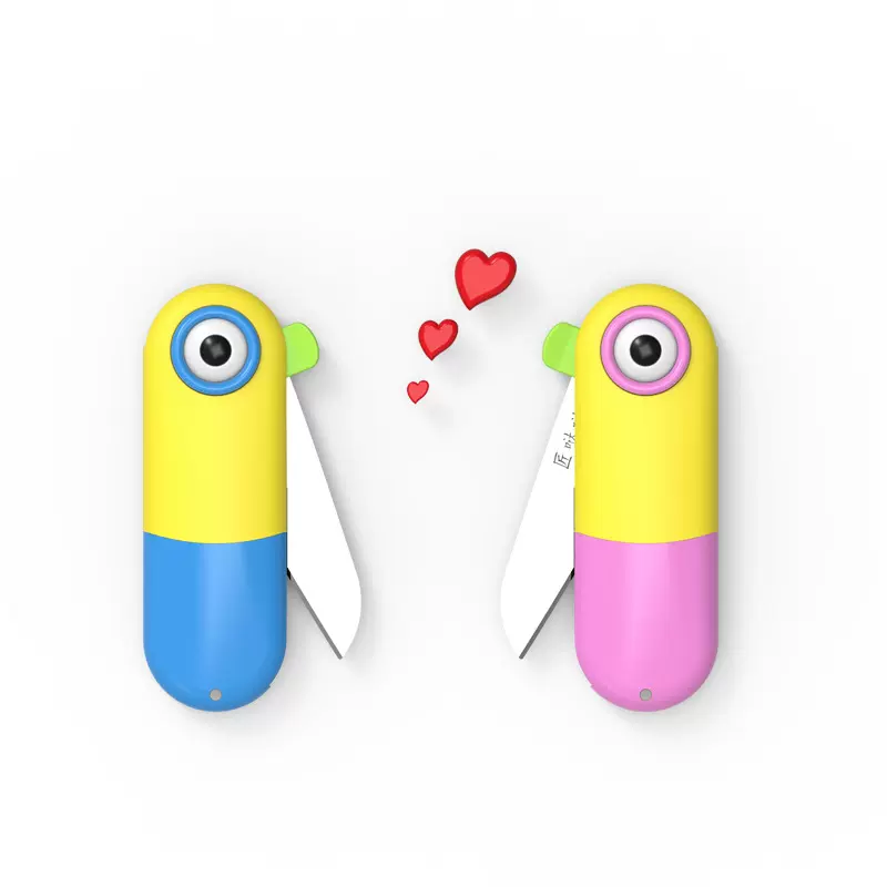 高档随身水果刀套装精致不锈钢削瓜皮刀水果刀折叠家用便携式小刀