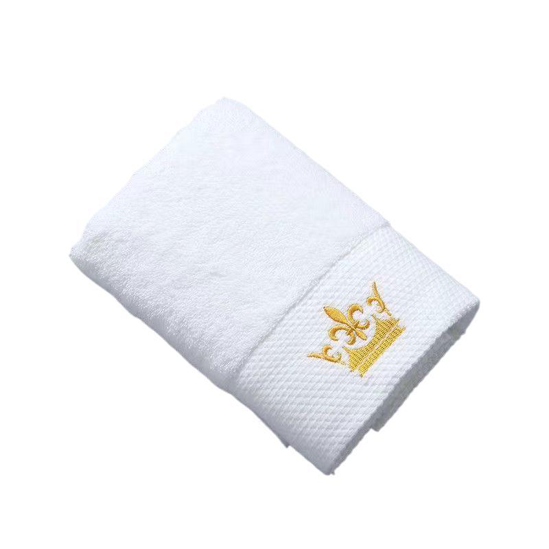 뷰티 살롱 목욕 수건 수건 수건 수 놓은 홈스테이 단어 호텔 작은 빛 언어 두꺼운 100 호텔면 로고 도매
