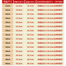 包邮玻璃锅盖耐高温钢化玻璃盖家用炒菜通用款透明奶锅盖汤张小岳