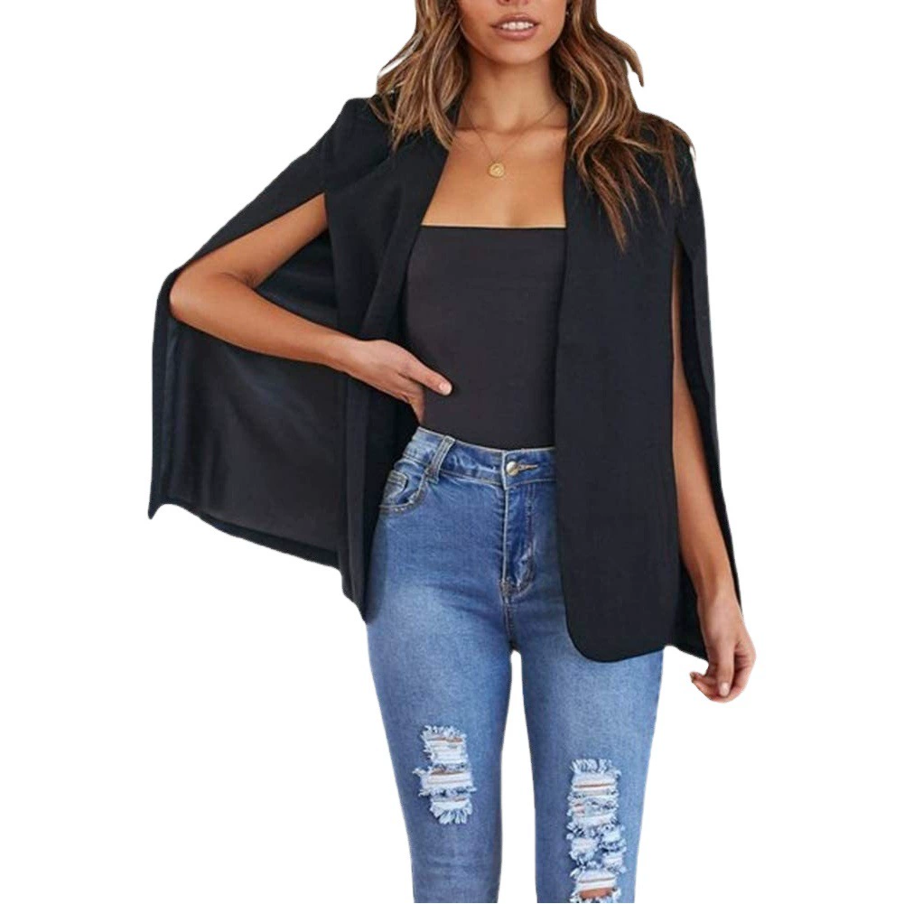 Европейская и американская Женская шаль 2022 года, куртка-плащ Amazon Explosions, жилет, маленький костюм, многоцветный, в наличии, поколение