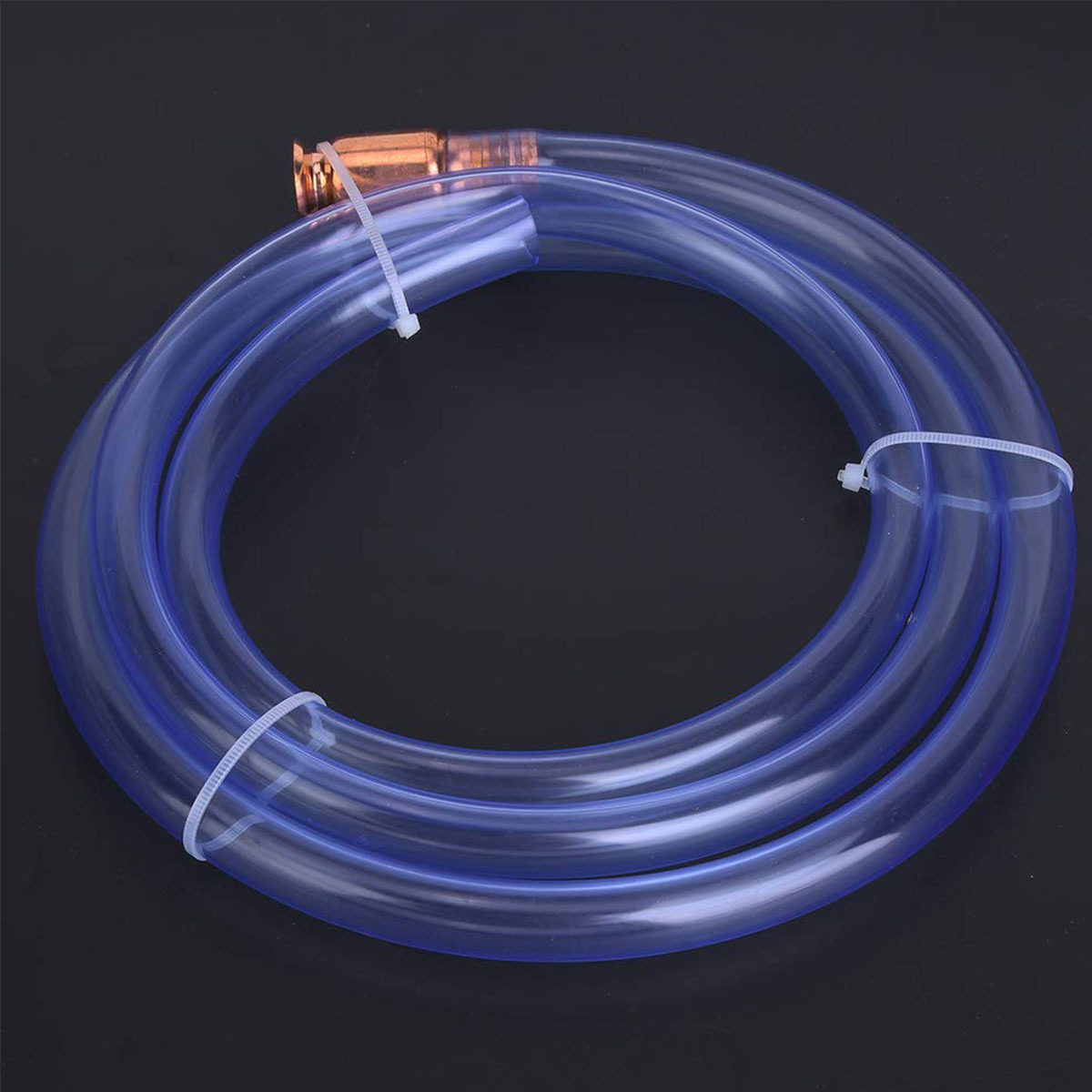6ft Automatic Oil Pump Siphon Oil Pipe 1.0/2inch Valve 13mm Self Siphon Automatic Siphon Hose Vibrator