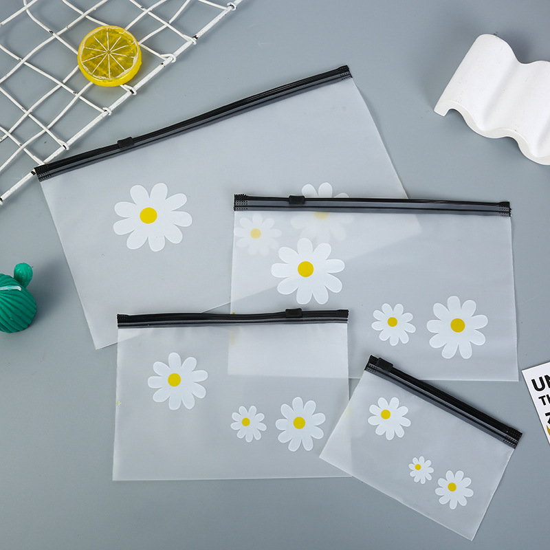 반투명 국화주머니(비단 12개)