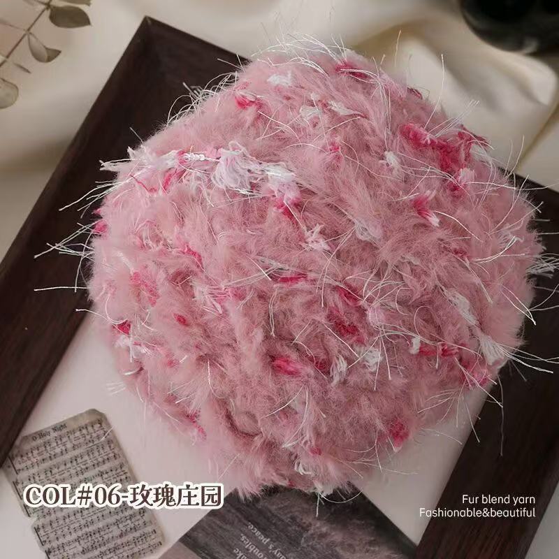 Кольоровая шерстяная сумка, мягкая шляпа ручной работы, крючком, свитер, DIY