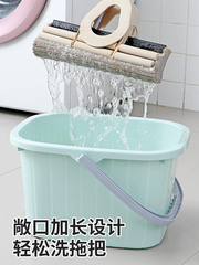 長方形水桶加厚特大號容量儲水家用手提洗衣拖把桶宿舍塑料泡腳桶