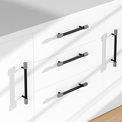 Silicone anti-collision corner drawer handle round type one-piece wardrobe handle corner protector baby children safety protection