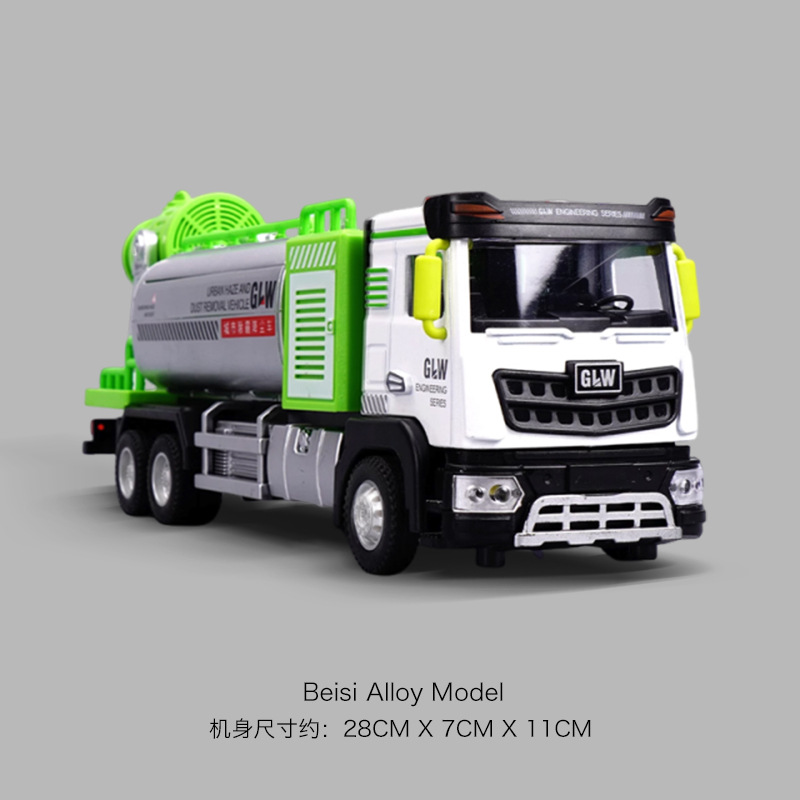 Gran remolque juguete niño camión de rescate en carretera grúa de transporte plana ingeniería de automóviles niños camiones grandes