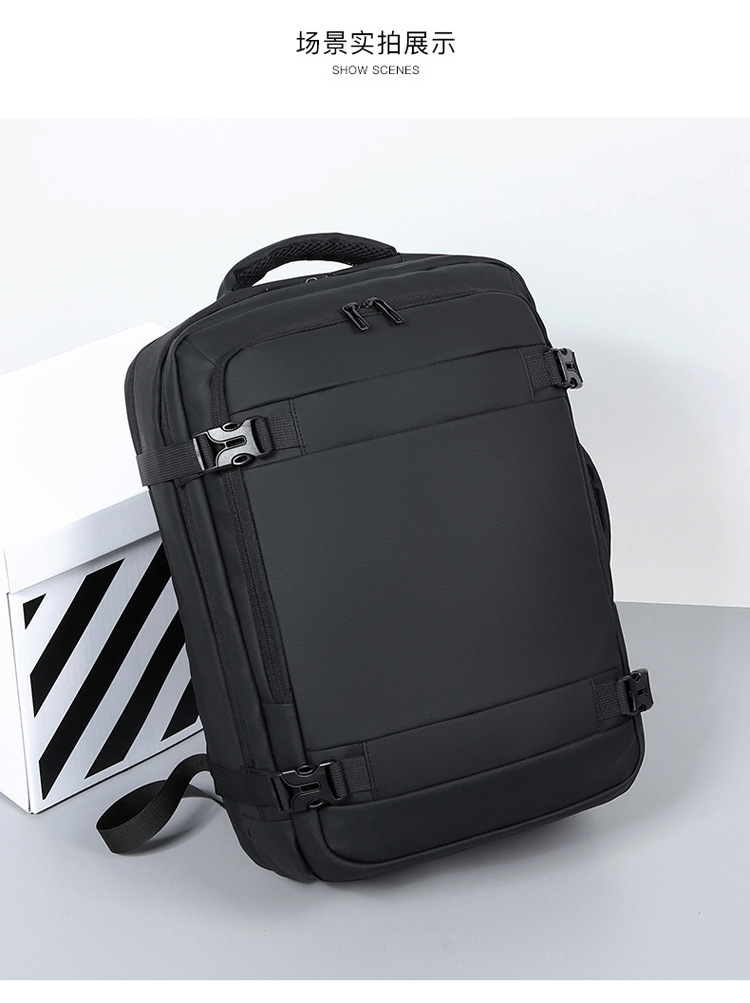 New cross-border Korean version men's backpacks, large-capacity, simple commuting computer bags for foreign trade, and school bags for junior and senior high school students undefined