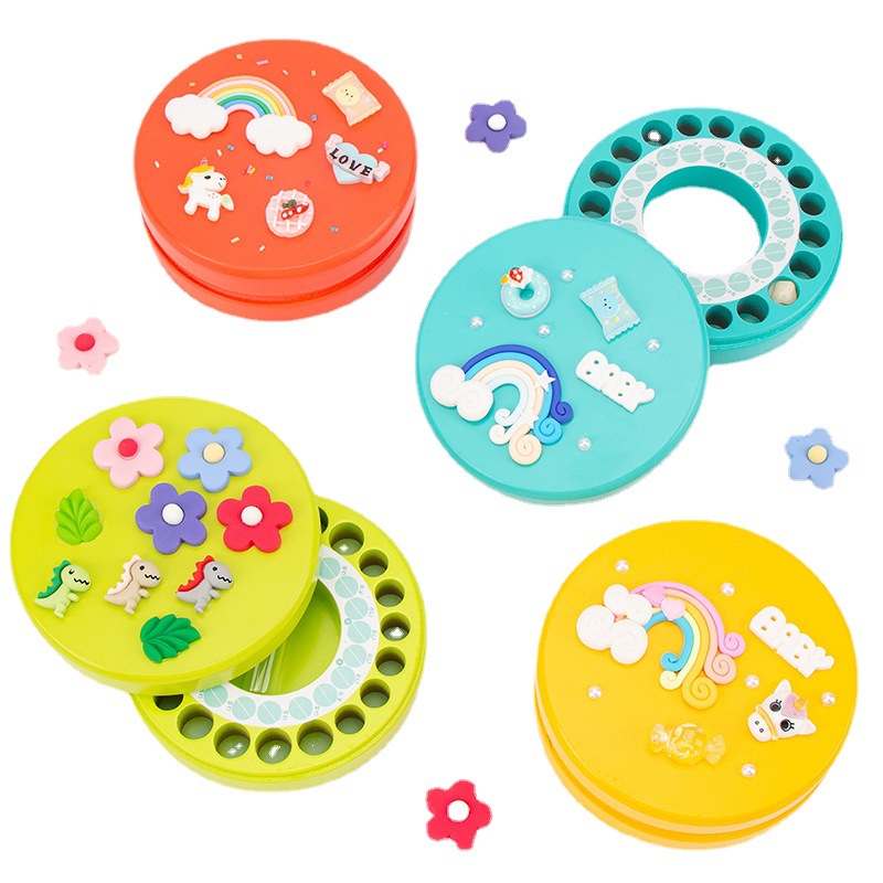 Caja de pezón para niños de madera 1-3-5 años bebé pelo fetal pezón caja de almacenamiento año viejo conmemorativo cordón umbilical caja de colección