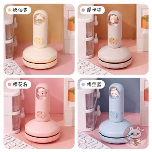Cute Pet Desktop Vacuum Cleaner to Clean Kidsren's Keyboard Student Pencil Eraser Suction Cleaning USB Manufacturer