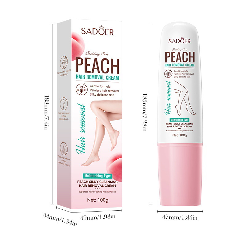 (Cross-border trading), (Wholesale), silky hair removal cream, English 5