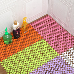 Foot bathroom non-slip mat spliced ​​floor mat bathroom home bath bathroom kitchen spliced ​​water-proof floor mat