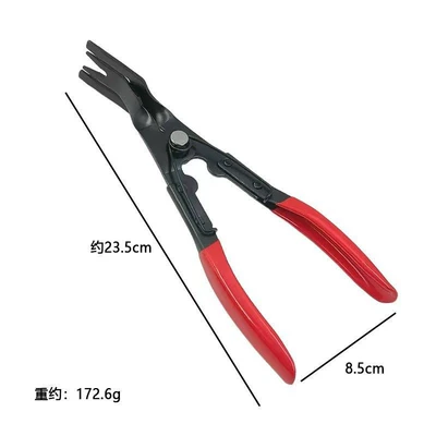 Car Clip Removal Pliers, Headlight Modification, Door Panel Audio Disassembly Tool, Car Tool Rivet Pliers (Repair kit) - lighted-rubber-buckle-pliers