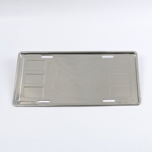 Truck stainless steel license plate holder license plate frame for yellow plate truck semi-trailer license plate holder license plate frame tray