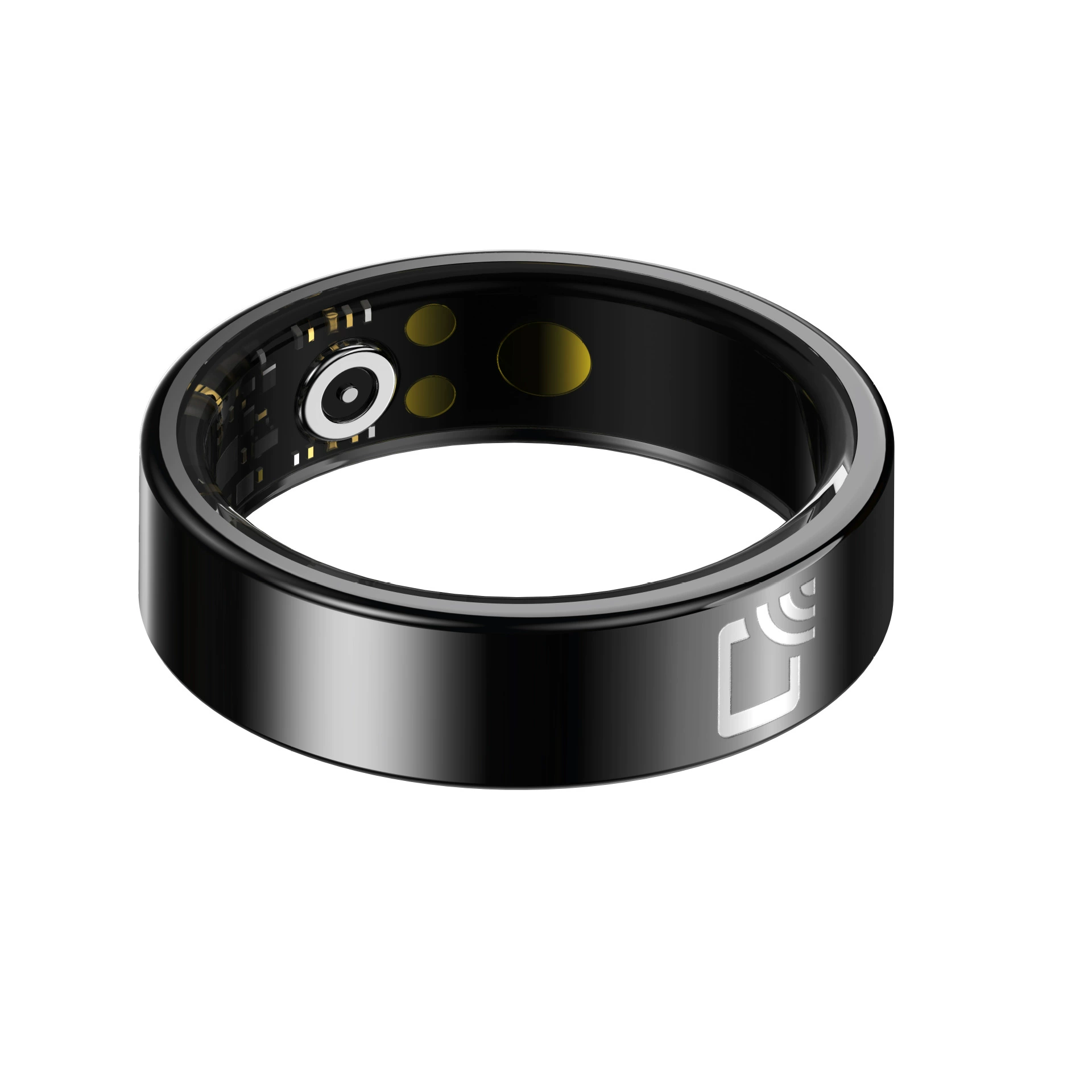 Ceramic smart smart ring, for import, R20 model, tracks heartbeat, monitors oxygen level