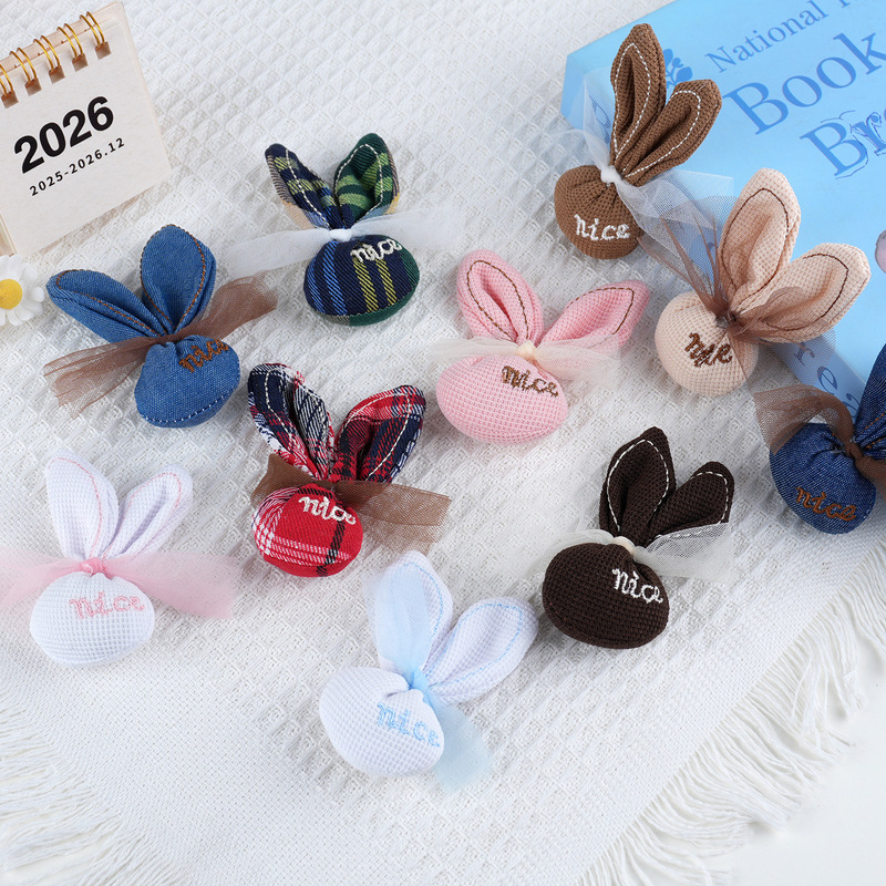 Creative Rabbit DIY Accessories, Handmade Headwear, Children's Clothing, Shoes, Socks, Dolls, Cute Bunny Decoration Materials Creative Rabbit DIY Accessories, Handmade Headwear, Children's Clothing, Shoes, Socks, Dolls, Cute Bunny Decoration Materials