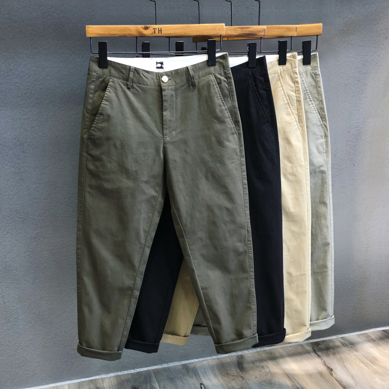 メンズパンツ9点カジュアルパンツメンズルーズストレートパンツメンズオーバーオールトレンディブランド夏薄手トレンドスポット|undefined