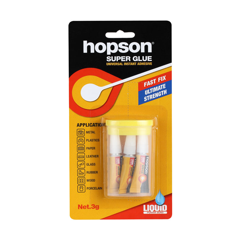 厂家502胶批发1g 3pcs强力胶铝管瞬间胶粘PVC铝材陶瓷橡胶EPDG