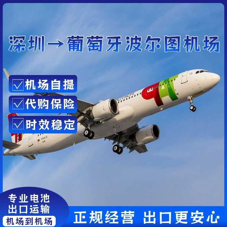 Автомобильный навигатор три литиевые батареи Шэньчжэнь по воздуху в аэропорт Порту, Португалия