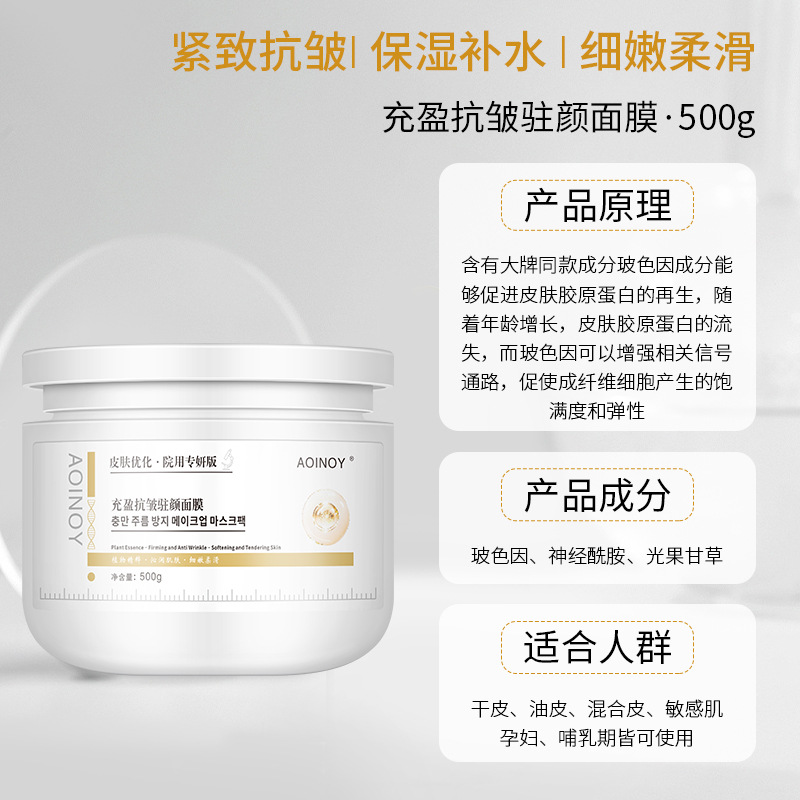 플럼핑 주름개선 마스크 500g