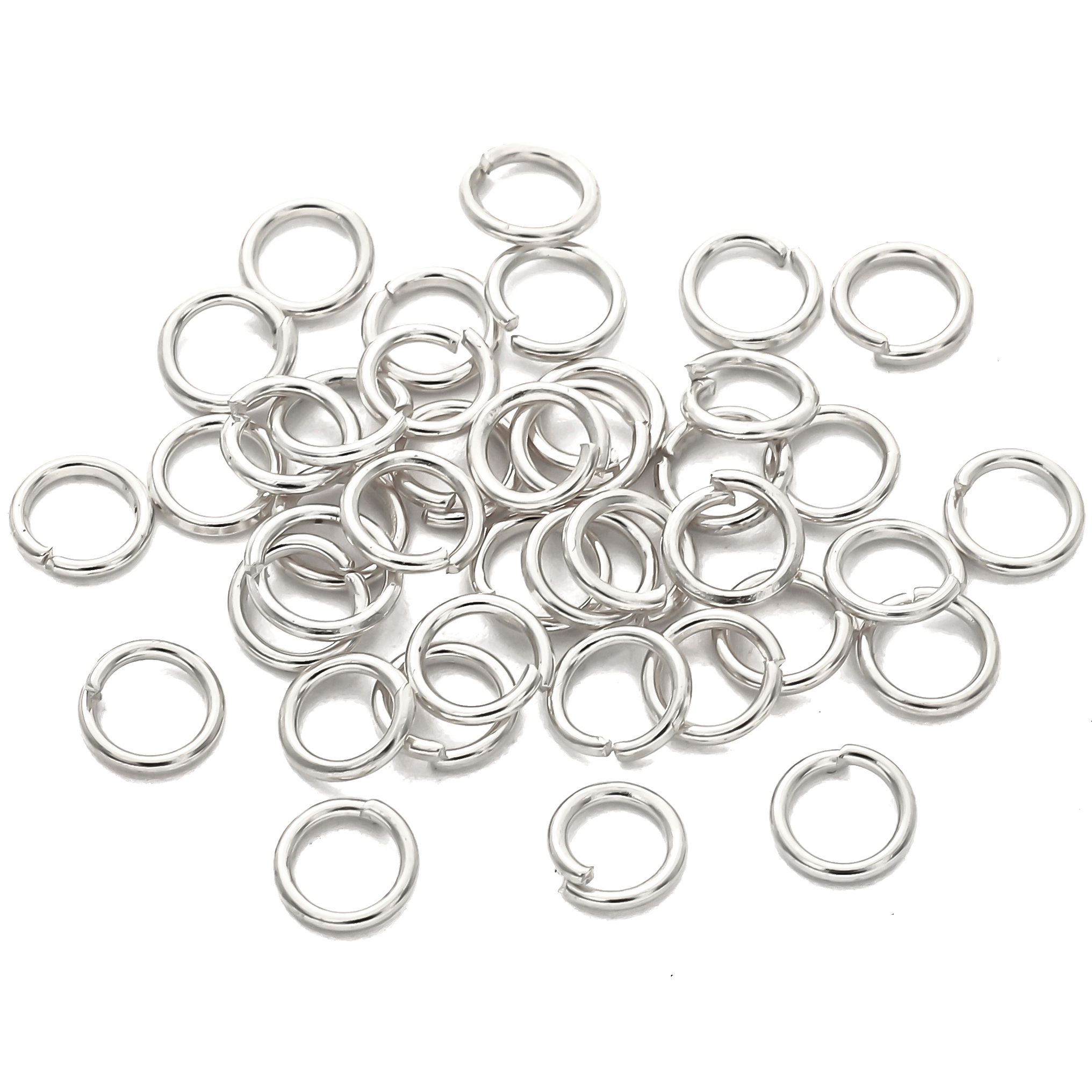 1#0.5*3mm 실버| 철 단일 원형, 약 500개