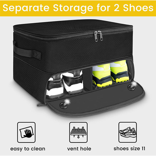 BSCI factory double -layer golf trunk storage bag waterproof…