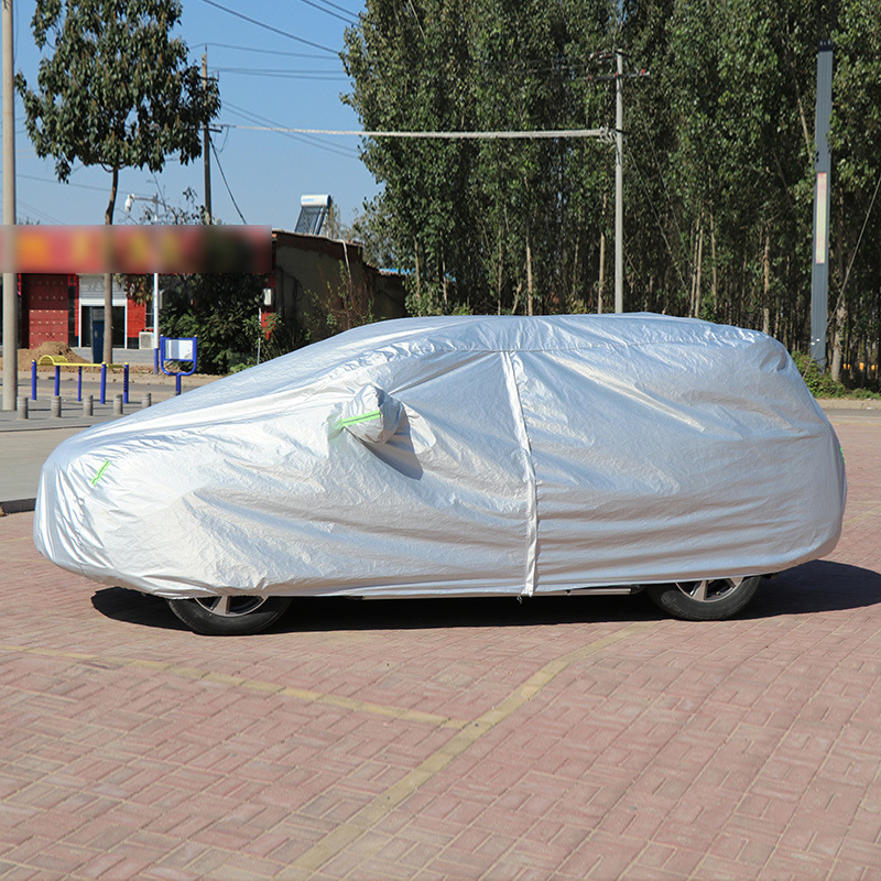 Car Clothing Full Cover Car Cover Sunshade Dupont Oxford Cloth Thickeneded Sun Protection Car Off-Road Suv Insulated Car Cover