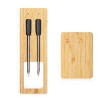 无线探针厨房用品蓝牙食物温度计APP智能BBQ电子温度计屏蔽扩距
