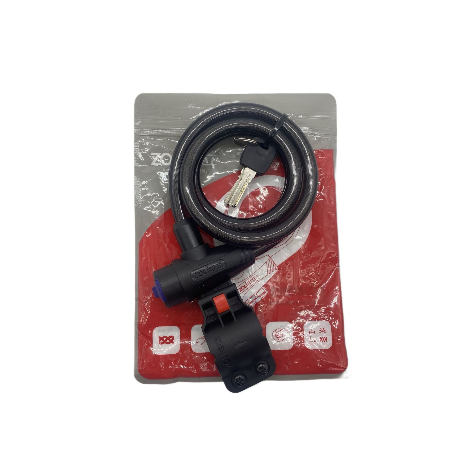 Neutral 87715 bicicleta bloqueo bicicleta de montaña antirrobo cable de acero Bloqueo de alambre de acero bicicleta antirrobo anillo de bloqueo Accesorios
