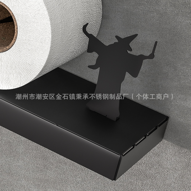 Personalizado estante de papel creativo sala de estar cocina estante de toallas de papel inodoro estante de almacenamiento de toallas de baño estante de papel de decoración de metal
