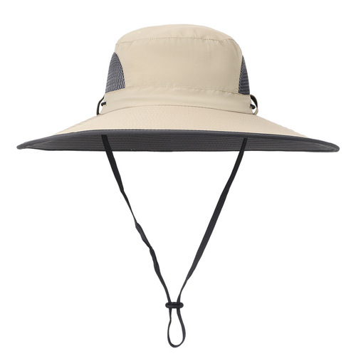 Over-ear fishing hat for men with a circumference of over 60cm, summer fishing and mountain climbing sun hat for big faces and large heads, sun protection hat