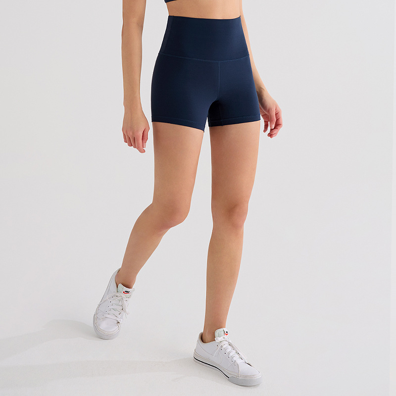 Inf pantalones de yoga de tres puntos para mujer lijados de cintura alta y glúteos pantalones cortos de ciclismo de fitness de secado rápido leggings deportivos lulu