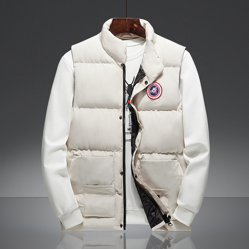 Demi-season warm casual vest