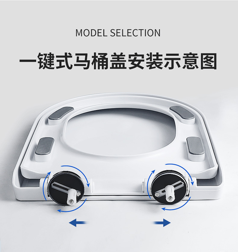 Toilet lid, household universal toilet seat cover accessories, universal toilet board, thickened seat gasket, old formula mother toilet undefined