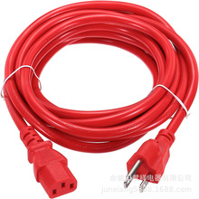 ����16AWG�tɫ��о��ʽ���^�Դ�� C13/C14��ĸ���^�B�Ӿ� ��ҎƷ