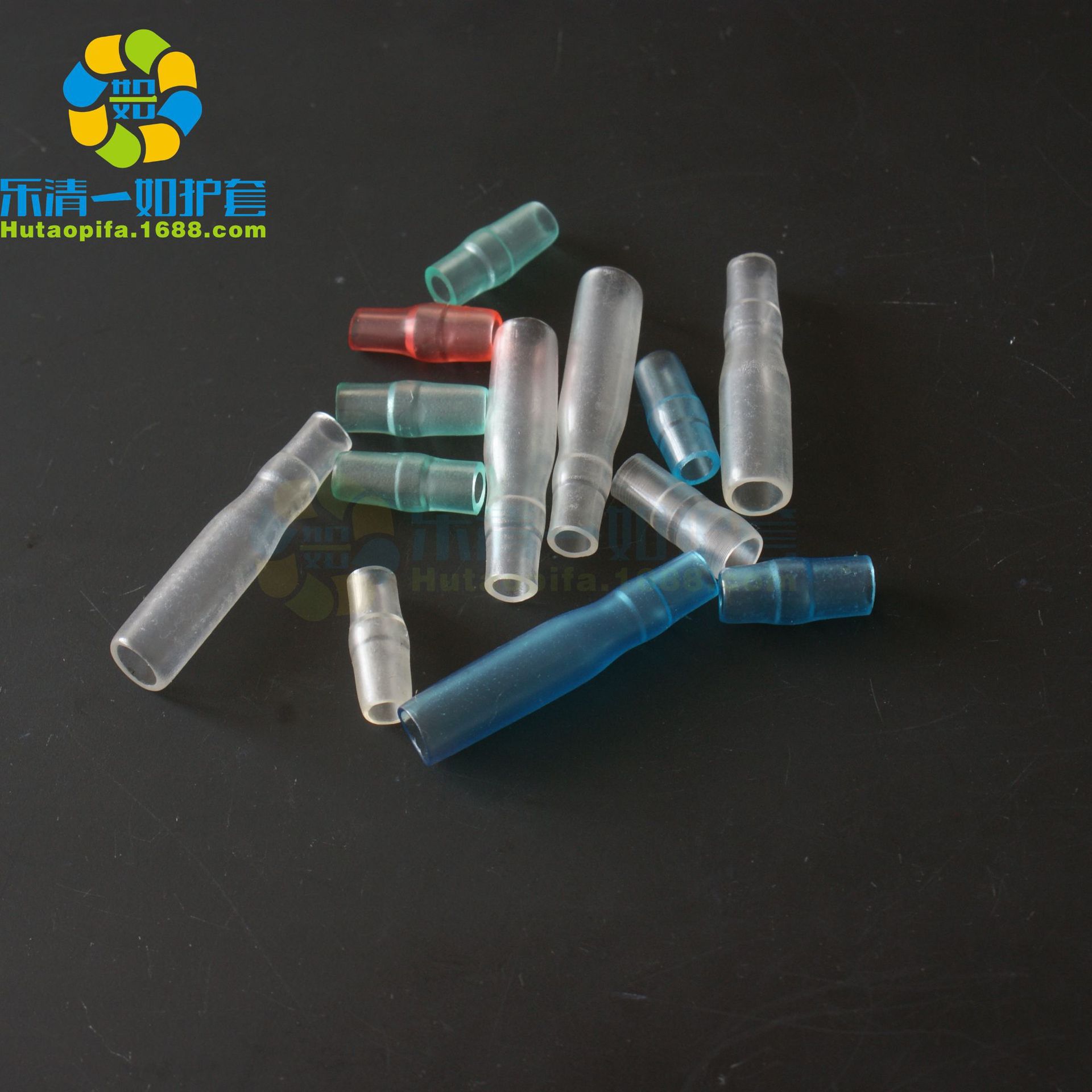 厂家现货供应PVC透明端子套 子弹头护套 DJ211DJ221公母头胶套