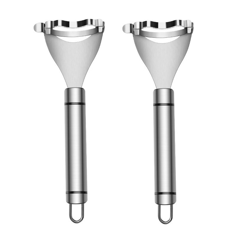 Peeling de maíz de acero inoxidable casero pulsador de maíz raspador de maíz raspador de maíz 1102 sin